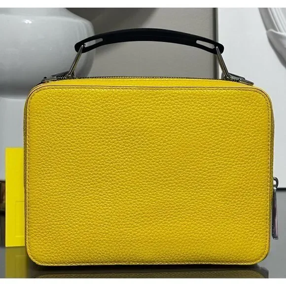 Marc Jacobs Bold Box Crossbody, LIGHTNING BOLT YELLOW - Picture 3 of 12